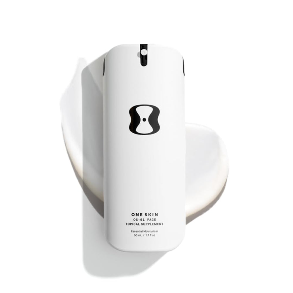 OneSkin FACE OS-01, flacon 50 ml prêt pour votre routine hydratante.