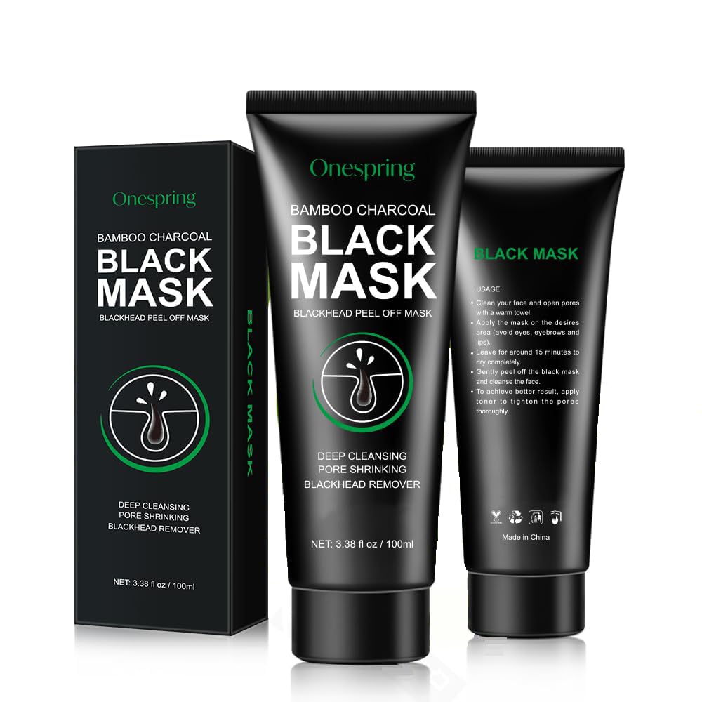 Onespring Masque Charbon: points noirs et pores purifiés