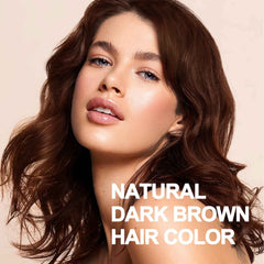 Onilyua couleur brun foncé résultat naturel, teinte riche et discrète.