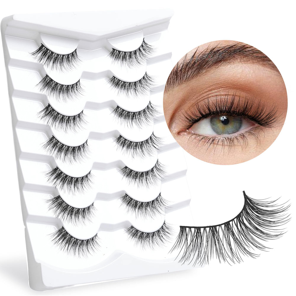 Onlyall Cils effet naturel 13 mm pour un regard élégant