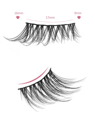 Onlyall cils effilés à l'extrémité pour un regard dégagé