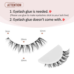 Onlyall Cils Naturels: fibres ultra-fines pour une sensation légère et naturelle.