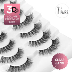 Onlyall cils mink naturels s’adaptent à toutes les formes d’yeux pour un maintien durable.