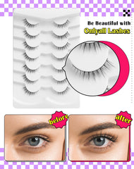 Onlyall cils naturels adaptation oeil convient a toutes formes