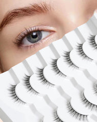Onlyall cils naturels bande ultra-fine pour un regard discret