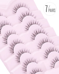 Onlyall Cils naturels, adaptés à toutes les formes d’yeux pour une allure homogène.