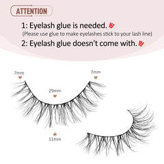 Onlyall Cils, poids plume, sensation légère tout au long de la journée.