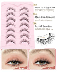 Onlyall cils legers pour un regard naturel toute la journée.