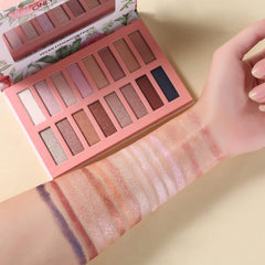 ONLYBETTER vegan nude palette compact case with built-in mirror for on-the-go touch-ups.