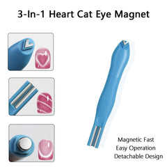 ONRSV Aimant oeil de chat motif lignes, pratique pour des designs rapides.