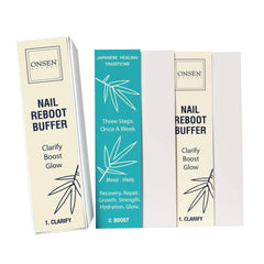 Bloc Onsen Secret Buffer Pro Quatre Côtes Lisse pour lisser les rugosités des ongles