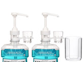 Pompe onsogi pour bouteille Listerine 1 L, dosage précis et rapide.