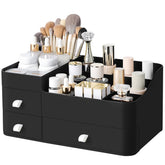 ONXE Organisateur de parfums avec tiroirs sur plan de toilette, gain d'espace et accessibilité rapide.