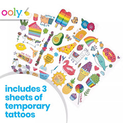 Tatouages Ooly sans nocifs pour enfant, utilisation sûre.