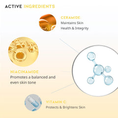Ingrédients niacinamide OOTD – hydratation et amélioration de la texture cutanée autour des yeux.