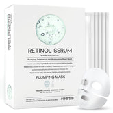 #OOTD masque-feuille-retinol-vegan : peut aider à raffermir et lisser les ridules.