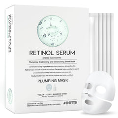 #OOTD masque-feuille-retinol-vegan : peut aider à raffermir et lisser les ridules.