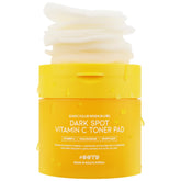 Disque tonifiant #OOTD visage avec vitamine C et niacinamide, hydratation douce.