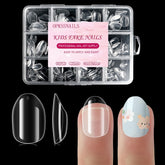 OPkssnails ensemble d ongles pour enfants en gel souple, manucure rapide à domicile