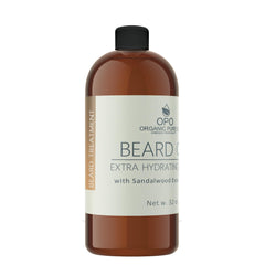Application précise avec l'applicateur OPO pour barbe bien hydratée.