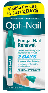 Opti-Nail fungal nail repair pen close-up for precise application and smoother nails.