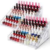 Oqqlin Organisateur vernis 7 étages transparent, accès rapide.