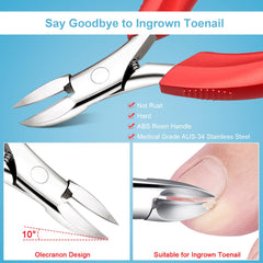 Orelex coupe-ongles avec ressort intégré pratique et durable.