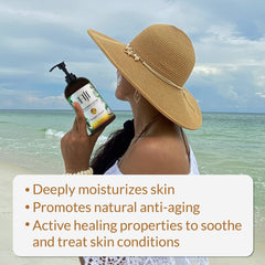 Coco Fiji: application sur peau et mains, hydratation rapide et douce.