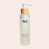 Organic Jaguar gel de rasage transparent offrant une glisse précise.