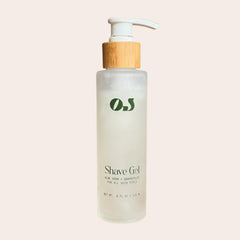 Organic Jaguar gel de rasage transparent offrant une glisse précise.