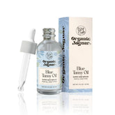 Sérum Organic Jaguar Tansy Bleu dans une bouteille, hydratation en profondeur.