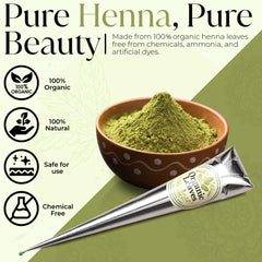 Henné Organic Leaves originaire de Sojat, authenticité garantie.