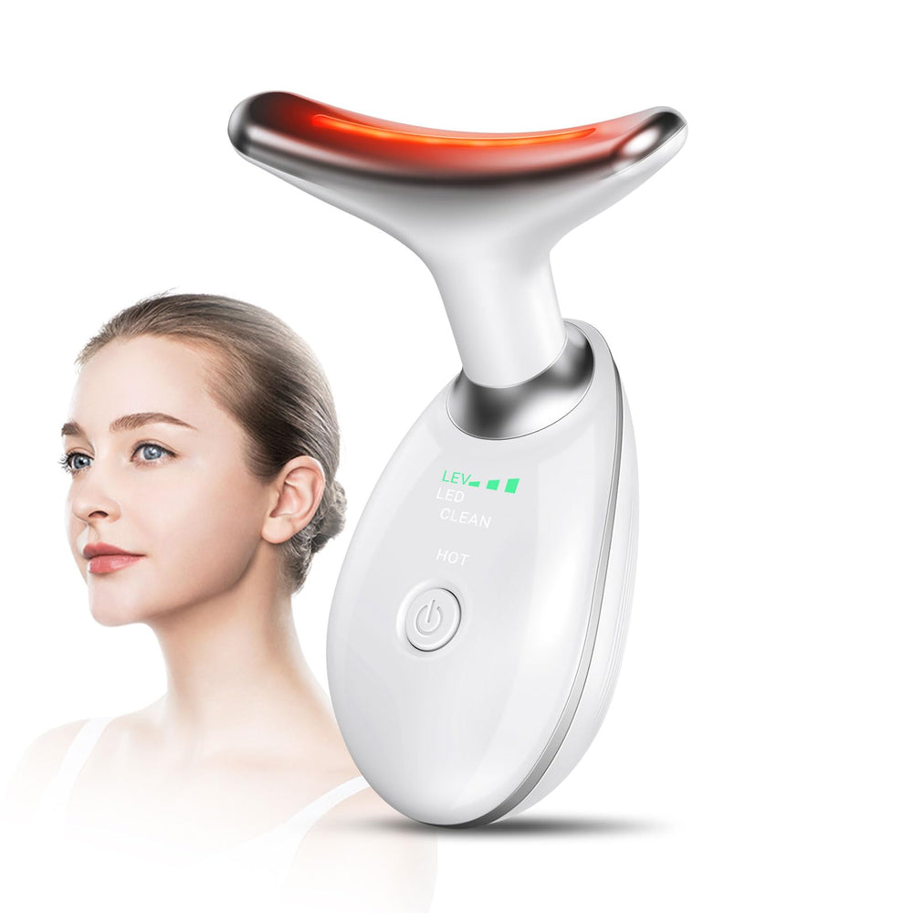 Oriflame massageur cou et visage avec roller pour contours plus fermes.