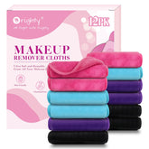 Lingette démaquillante microfibre Orighty bleu pour un nettoyage doux avec eau