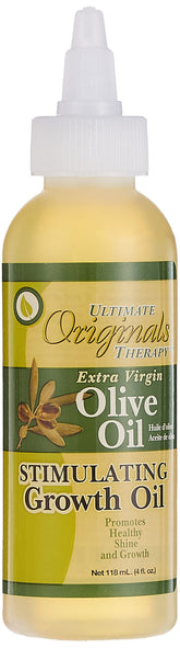 Originals by Africa's Best huile d'olive stimulant pour cheveux, éclat et hydratation.