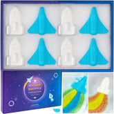 ORIGLAM bombe-bain fusée: expérience ludique avec traînées colorées et bulles.