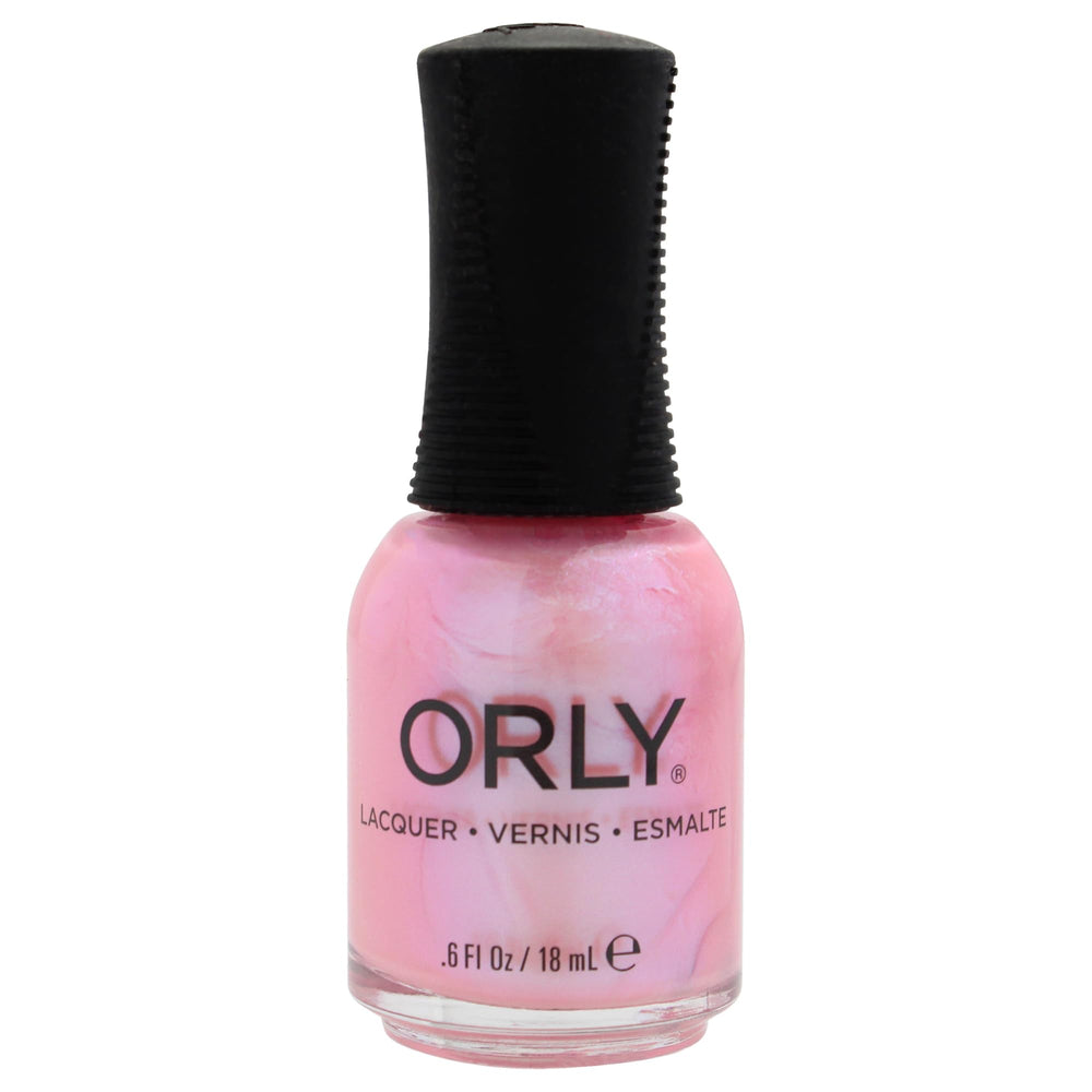 Orly Aqua Aura vernis pétales eau pale, fini perle subtil pour un style quotidien