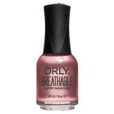 Vernis Orly Breathable Soul Sister, bouteille élégante et couleur durable, pour une application lisse et longue tenue.