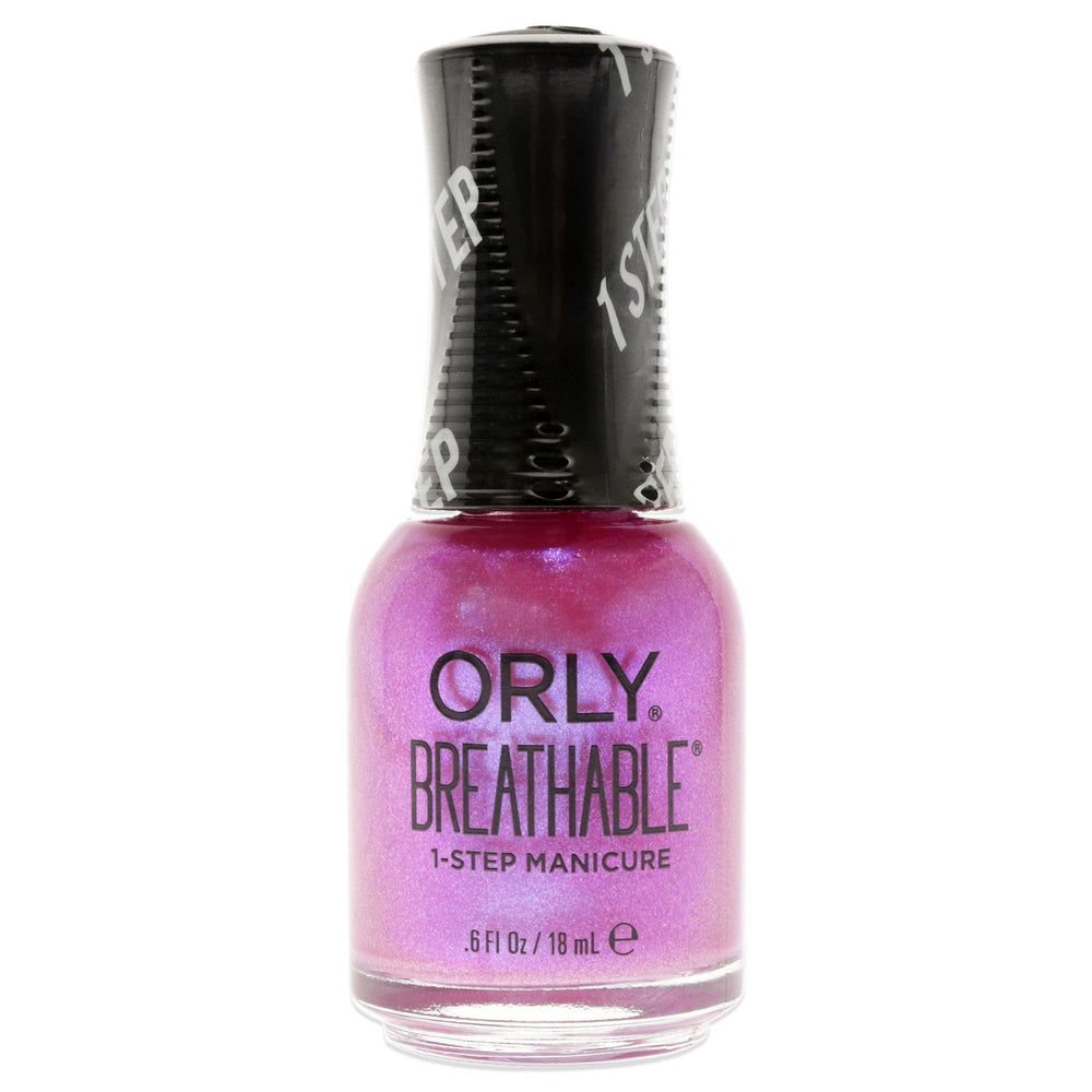 Orly Breathable – bouteille montrant la teinte Fleur Sauvage pour des ongles sains.