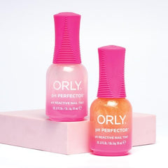 Orly pH Perfector pinceau en action pour une application nette