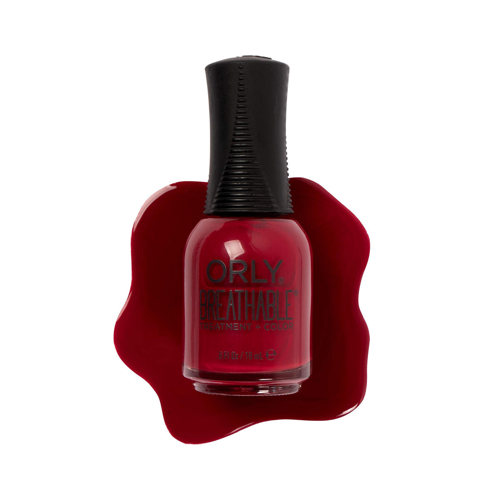 Orly Namaste Healthy, vernis respirant en bouteille, nourrit et hydrate les ongles.