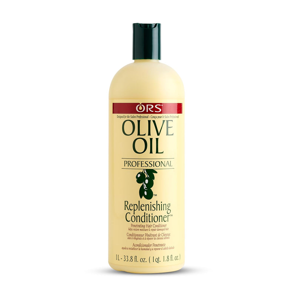 ORS conditionneur huile d'olive en flacon, douceur nourrissante