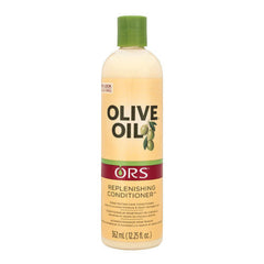 ORS Ensemble shampoing et après-shampoing olive Aloe, routine capillaire pratique et hydratante.