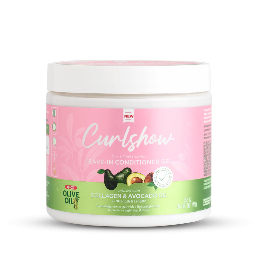 ORS CurlShow: bouteille d'huile d'olive pour nourrir les boucles.