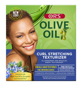 Flacon ORS huile d'olive pour l'étirement des boucles et l'hydratation.
