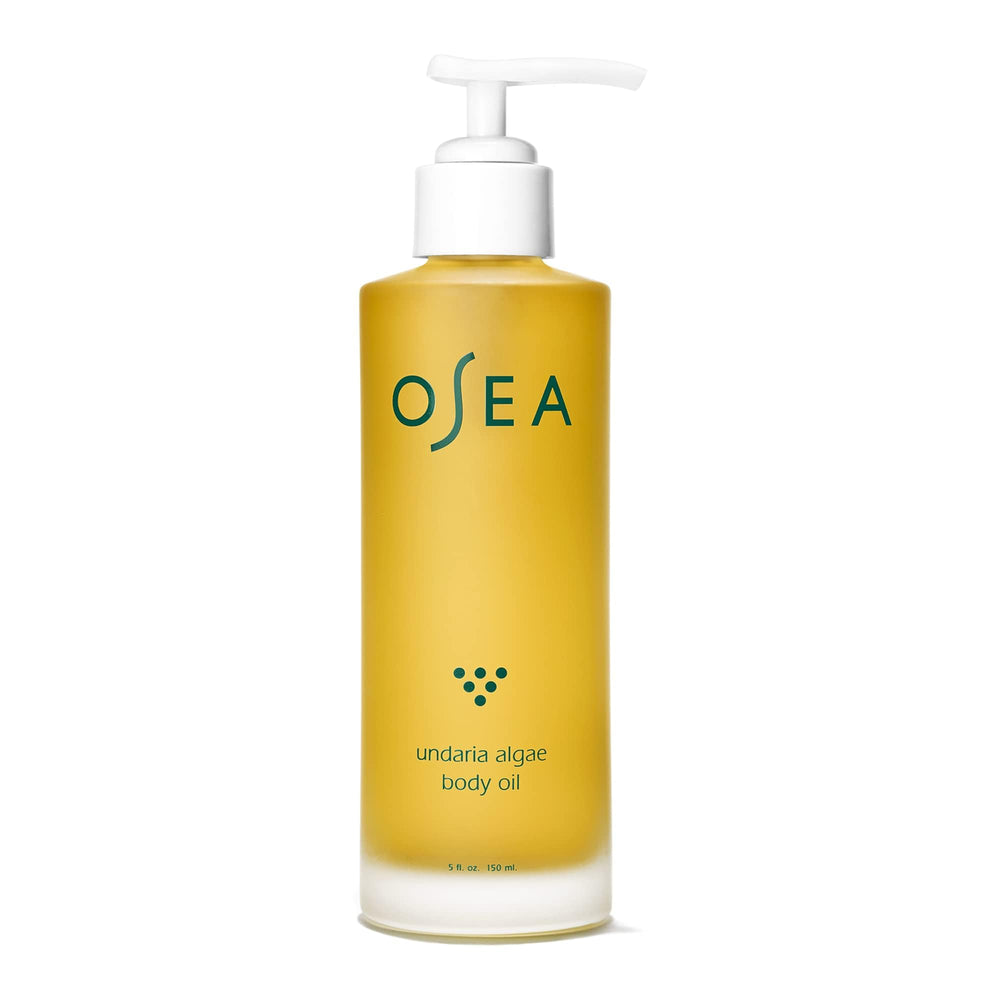 OSEA Undaria Huile Corps – bouteille, hydratation légère et raffermissement.