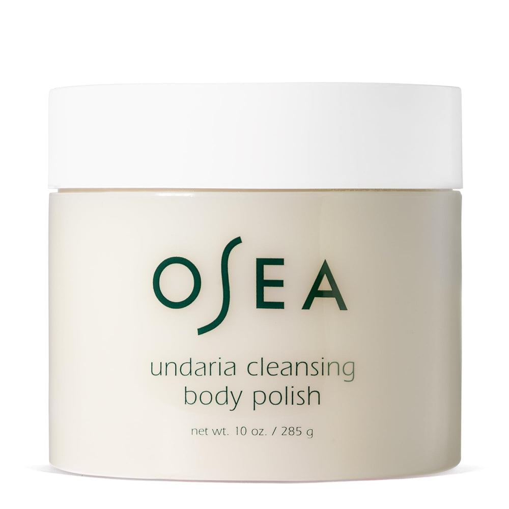 OSEA Undaria Cleansing Body Polish pot: exfolie en douceur et nourrit la peau.