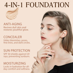 O.SECERT Foundation – couvrance légère à moyenne et naturelle.