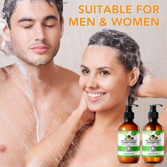 Mousse de shampooing O.SECERT dans la main, lavage frais et efficace.