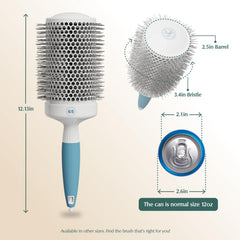 Osensia brosse ronde with poignee ergonomique prise comfortable